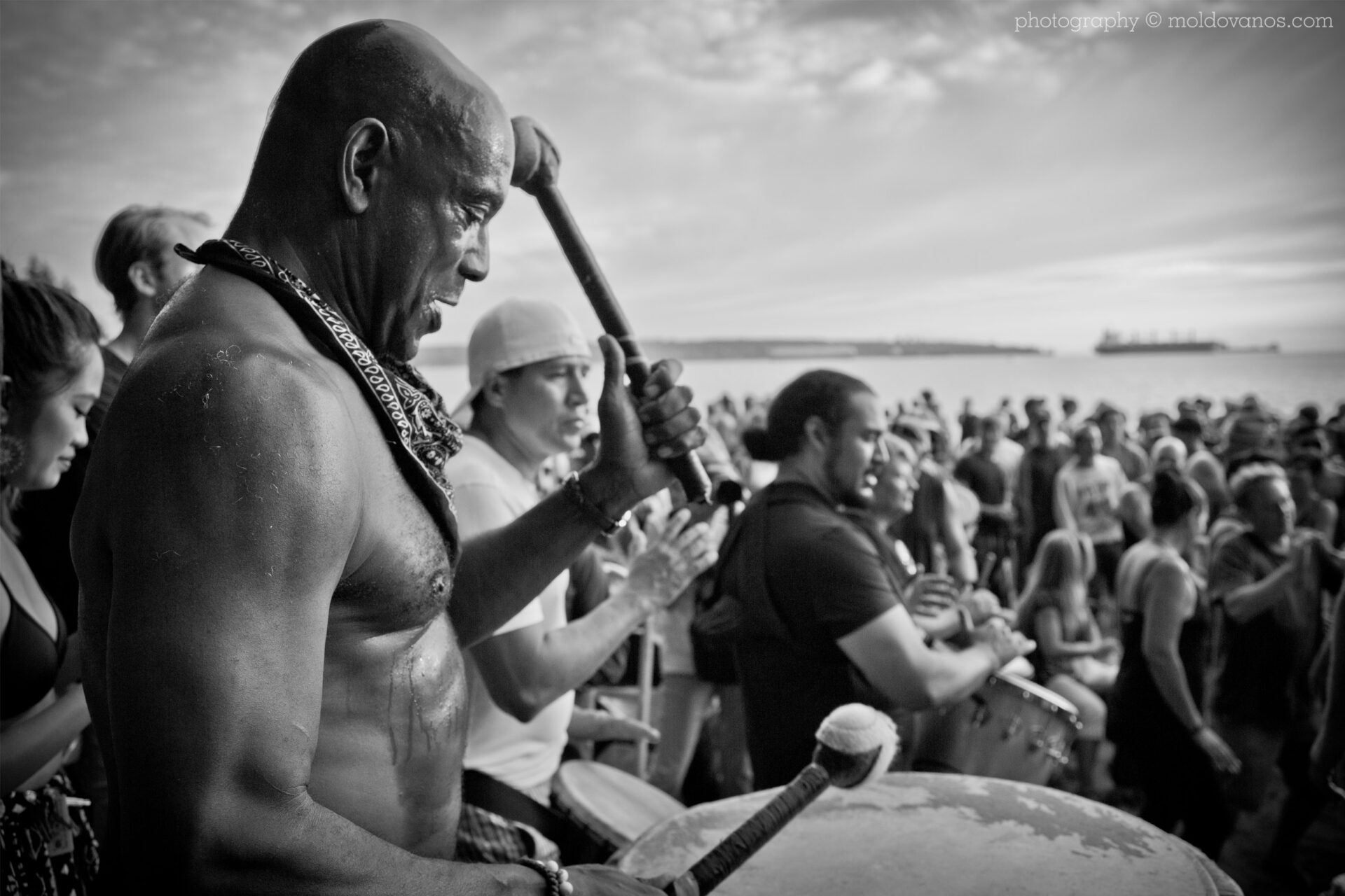 Festival Photography- Vancouver Annual Drum Circle Festival © Paul Moldovanos Photography